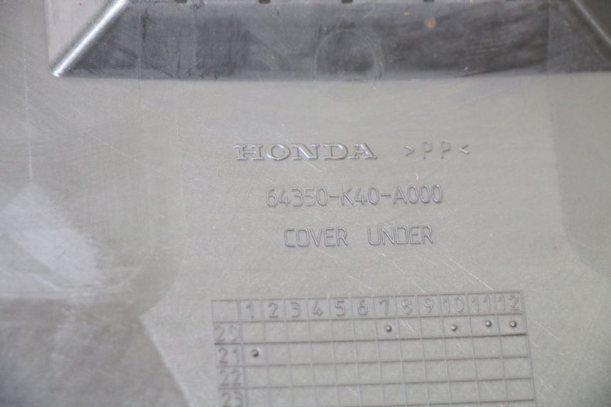 photo de BELLY PANEL HONDA FORZA 125 (2021 - 2025) - Fixing points details