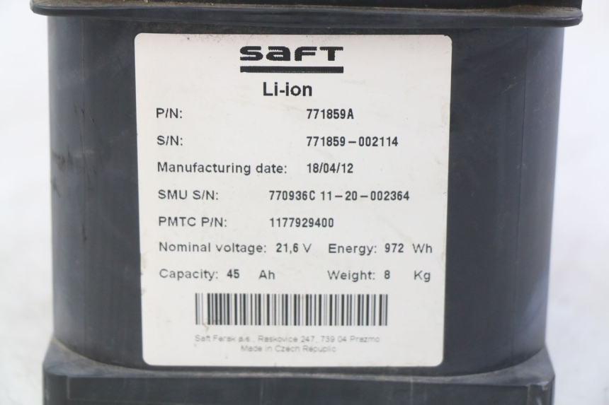 photo de BATTERY PEUGEOT E-VIVACITY 1 (2012 - 2018) - Fixing points details