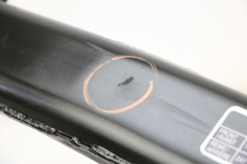 photo de SWING ARM ROYAL ENFIELD HYMALAYAN 410 (2016 - 2023) - Zoom on usage condition