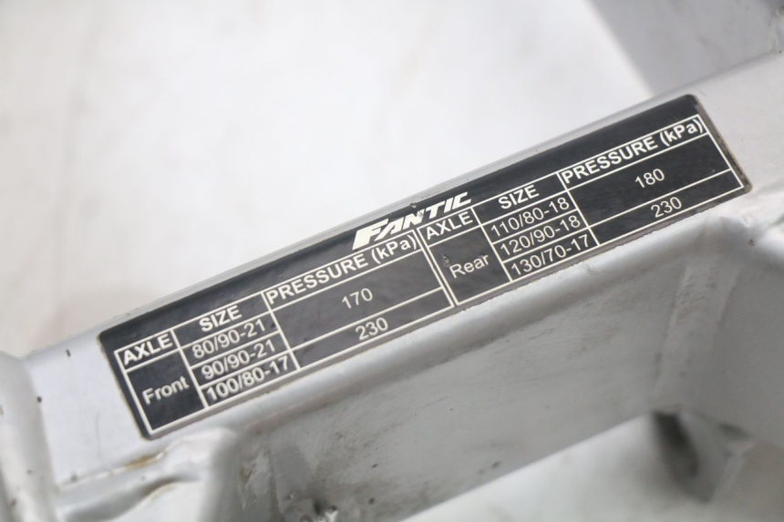 photo de SWINGARM FANTIC XM PERFORMANCE 2T 50 (2021 - 2022) - Fixing points details