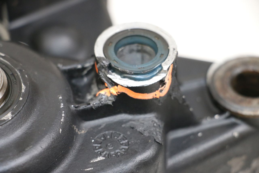 photo de ENGINE CRANKCASE CAGIVA SUPER CITY 125 (1992 - 1997) - Technical close-up