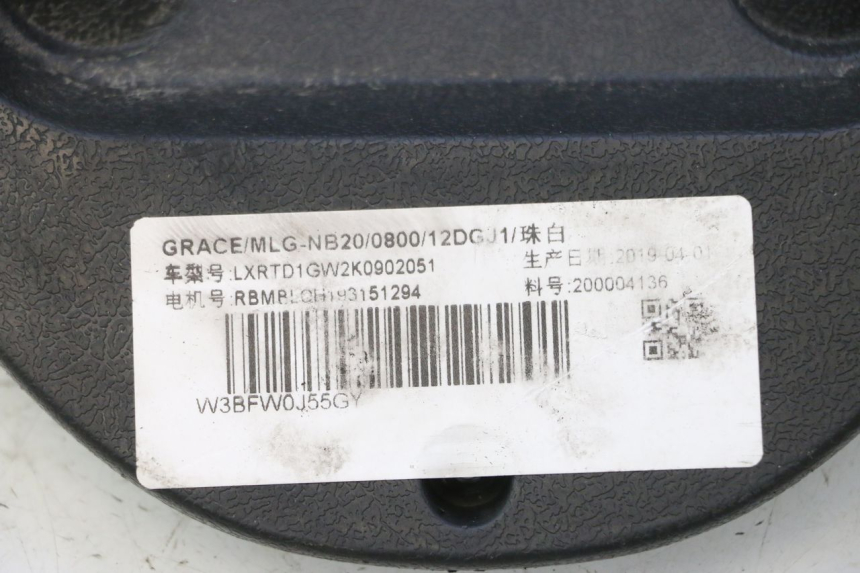 photo de UNDERSEAT STORAGE WAYSCRAL E-START 1 (2018 - 2022) - Zoom on usage condition