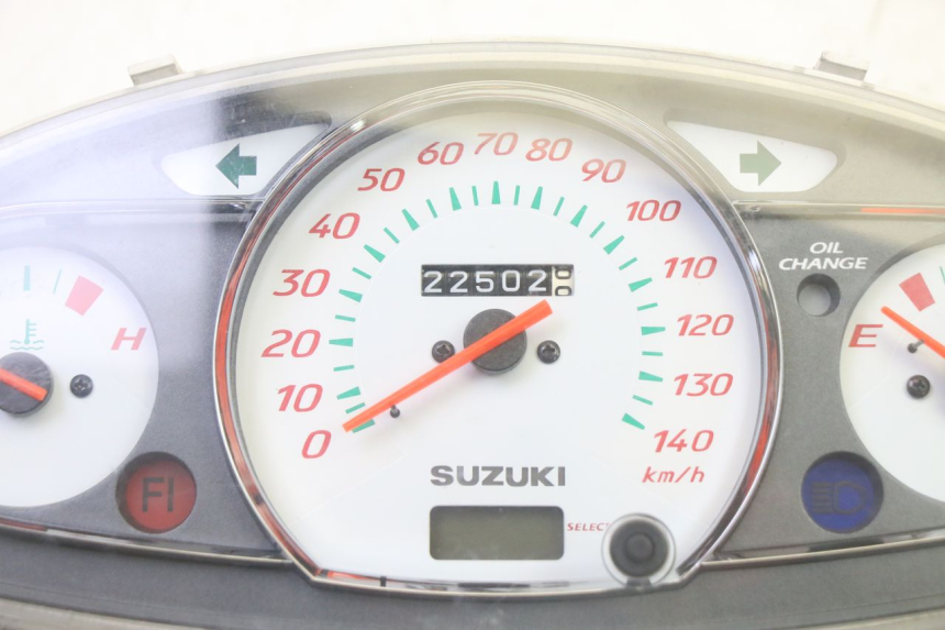 photo de SPEEDOMETER SUZUKI BURGMAN 125 (2007 - 2014) - Zoom on usage condition