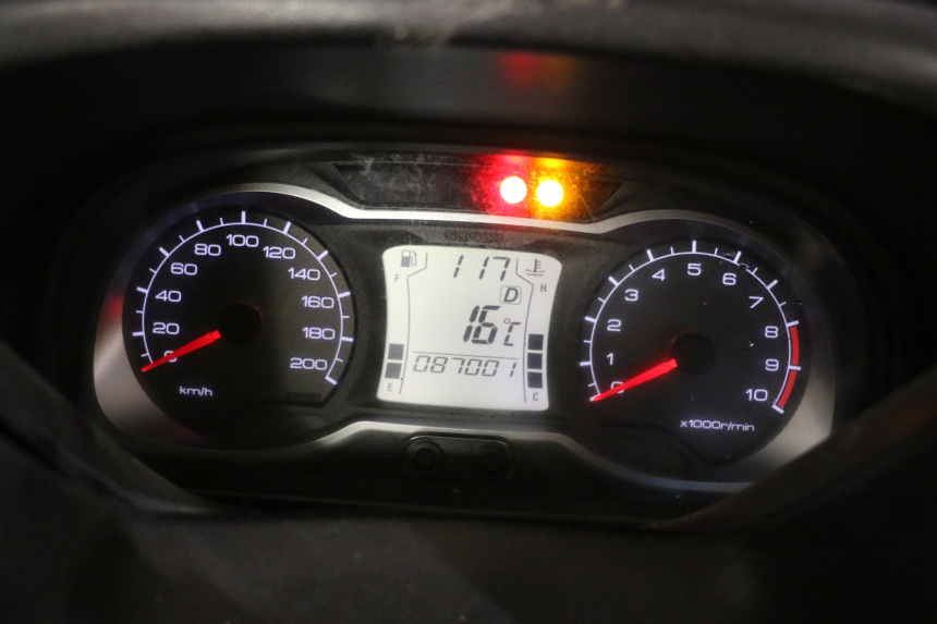 photo de SPEEDOMETER SUZUKI BURGMAN 650 (2013 - 2020) - Zoom on usage condition