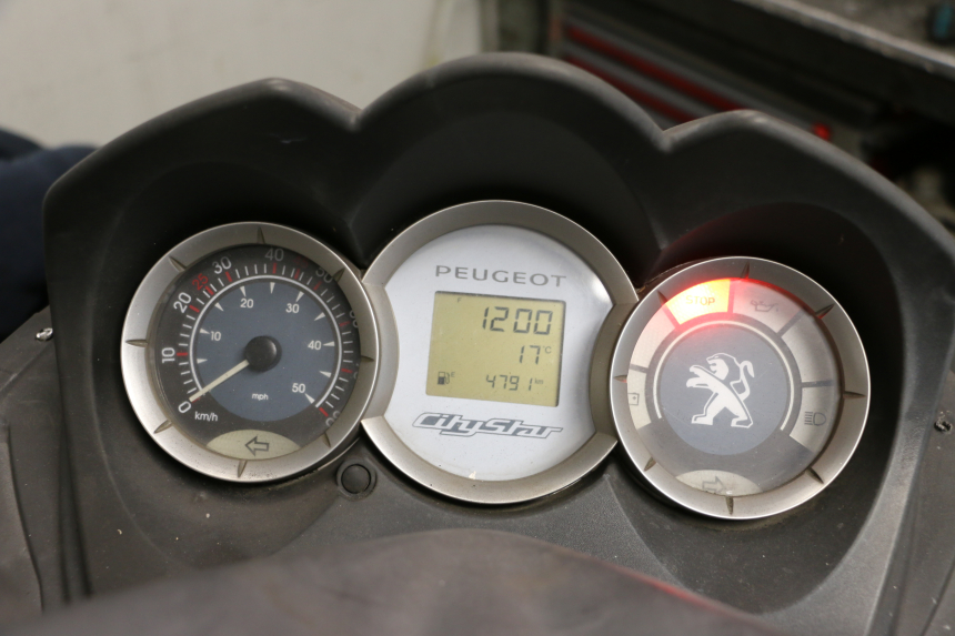 photo de SPEEDOMETER PEUGEOT CITYSTAR 50 (2013 - 2017) - Technical close-up