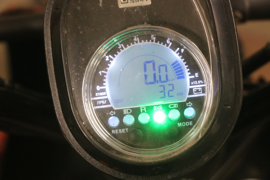 photo de SPEEDOMETER EFUN E2GO 1 (2017 - 2021) - Surface and material condition