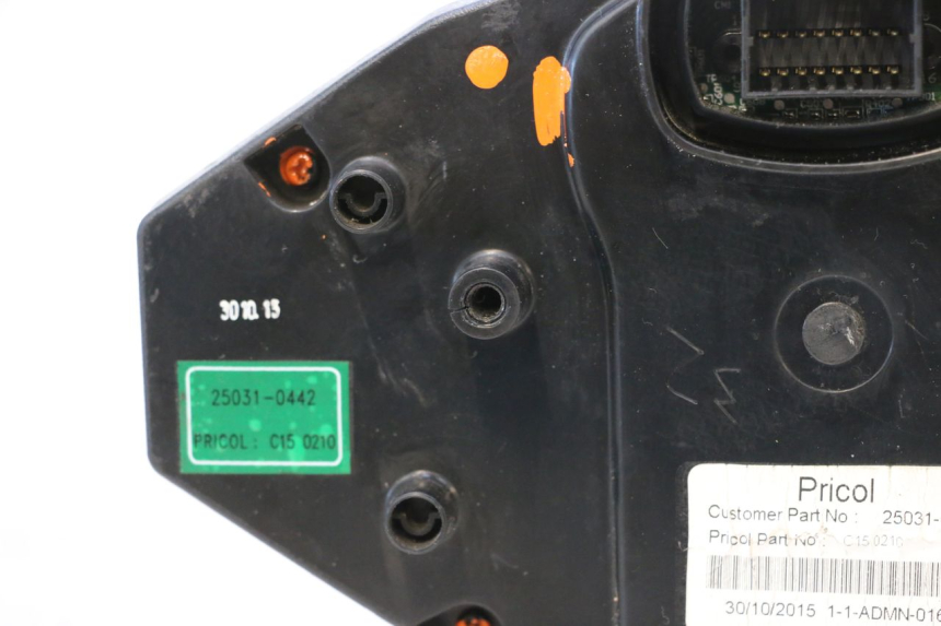 photo de SPEEDOMETER KAWASAKI ER-6 ER6 F ABS 650 (2012 - 2016) - Fixing points details