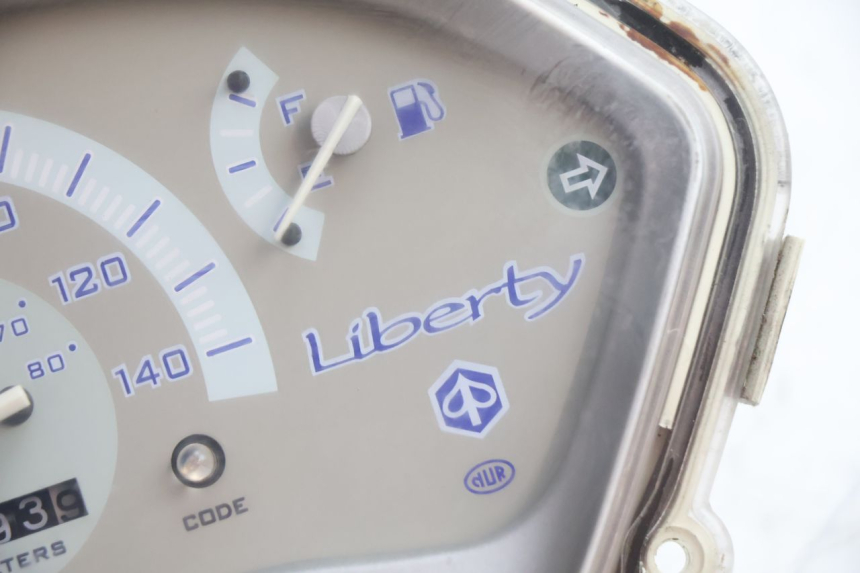 photo de SPEEDOMETER PIAGGIO LIBERTY 125 (1998 - 2008) - Zoom on usage condition