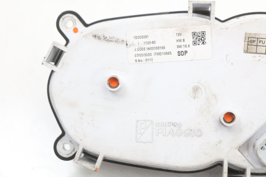 photo de SPEEDOMETER PIAGGIO NEW TYPHOON 50 (2018 - 2021) - Fixing points details