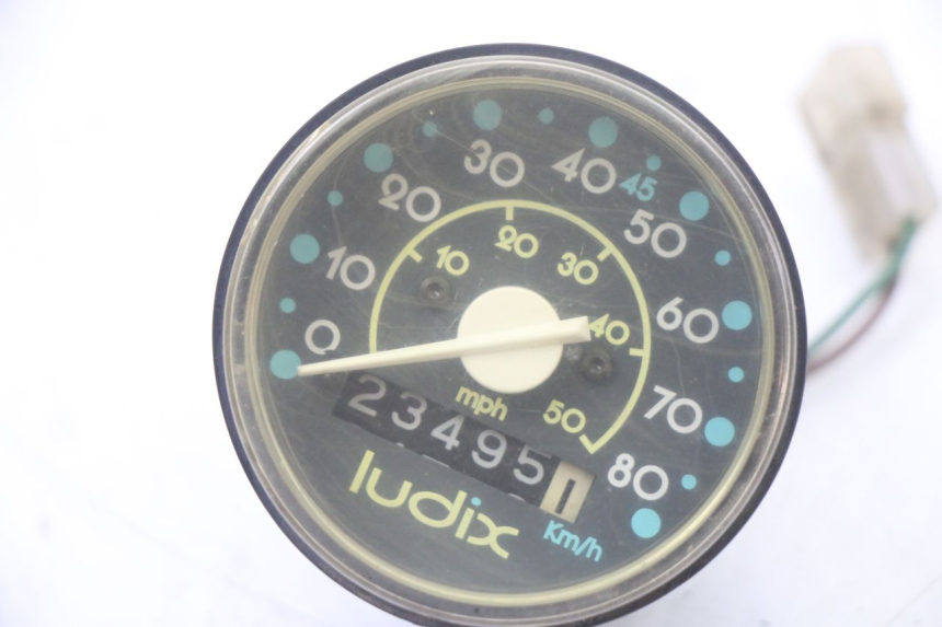 photo de SPEEDOMETER PEUGEOT LUDIX ONE 50 (2005 - 2008) - Zoom on usage condition