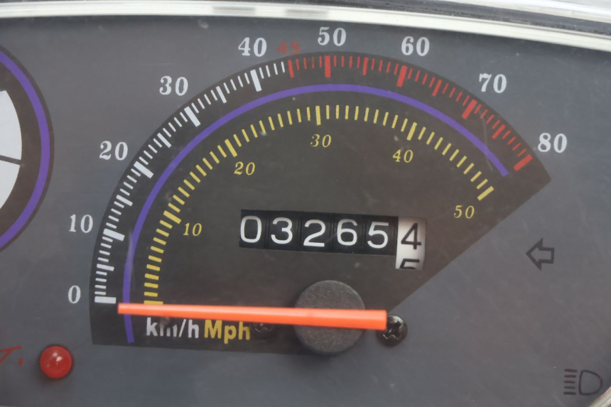 photo de SPEEDOMETER TNT MOTOR ROMA 12' 2T 50 (2007 - 2018) - Zoom on usage condition