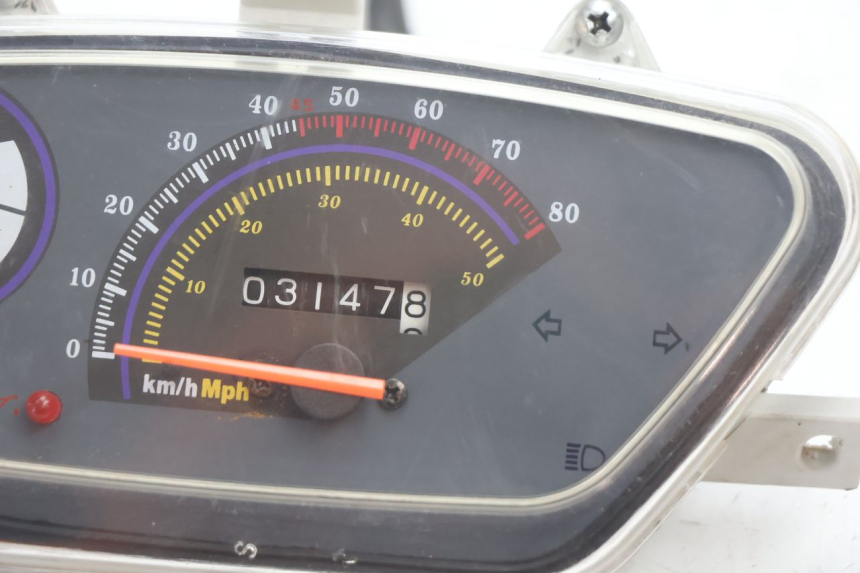 photo de SPEEDOMETER TNT MOTOR ROMA 12' 2T 50 (2007 - 2018) - Zoom on usage condition