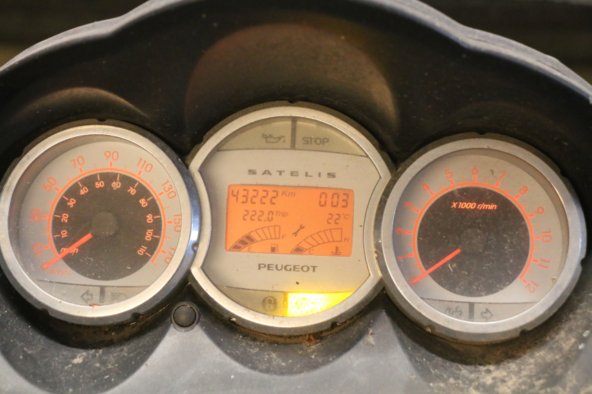 photo de SPEEDOMETER PEUGEOT SATELIS 125 (2006 - 2009) - Supplementary product photo
