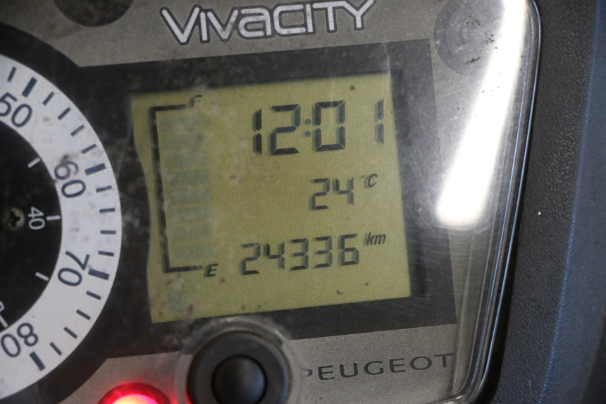photo de SPEEDOMETER PEUGEOT VIVACITY NEW 2T 50 (2008 - 2017) - Technical close-up