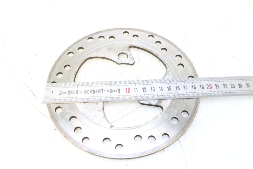 photo de REAR BRAKE DISC PEUGEOT CITYSTAR 2T 50 (2018 - 2021) - Zoom on usage condition