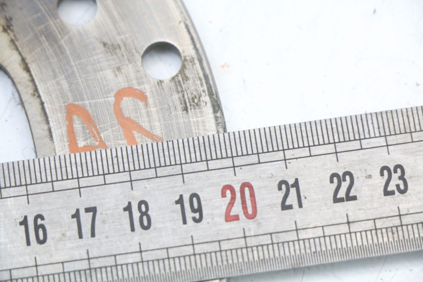 photo de REAR BRAKE DISC GILERA DNA 50 (2000 - 2007) - Zoom on usage condition