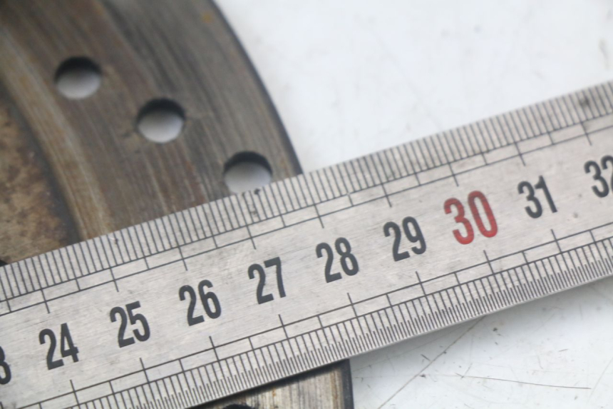 photo de REAR BRAKE DISC YAMAHA FJR ABS 1300 (2006 - 2012) - Zoom on usage condition