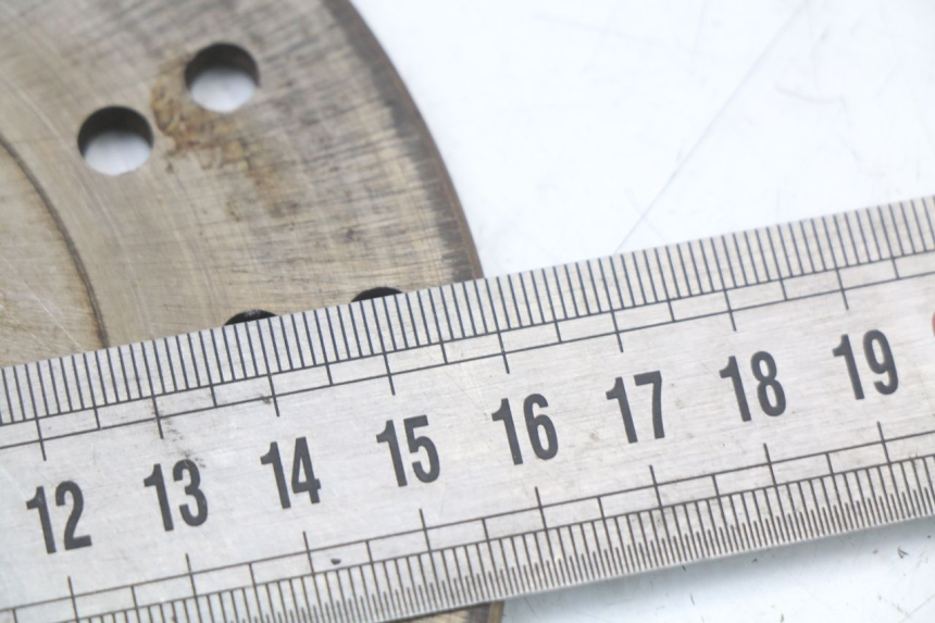 photo de REAR BRAKE DISC HYTRACK HY S 4X4 410 (2013 - 2016) - Alternative perspective