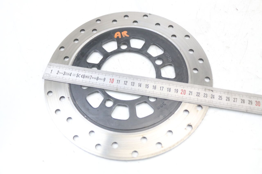 photo de REAR BRAKE DISC MASAI SCRAMBLER SPORT 125 (2021 - 2025) - Zoom on usage condition