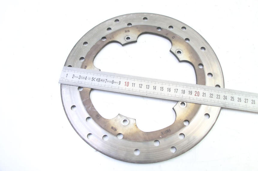 photo de REAR BRAKE DISC PIAGGIO MP3 500 (2014 - 2017) - Zoom on usage condition