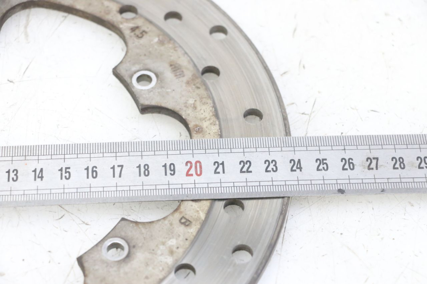 photo de REAR BRAKE DISC GILERA NEXUS 125 (2009 - 2013) - Zoom on usage condition