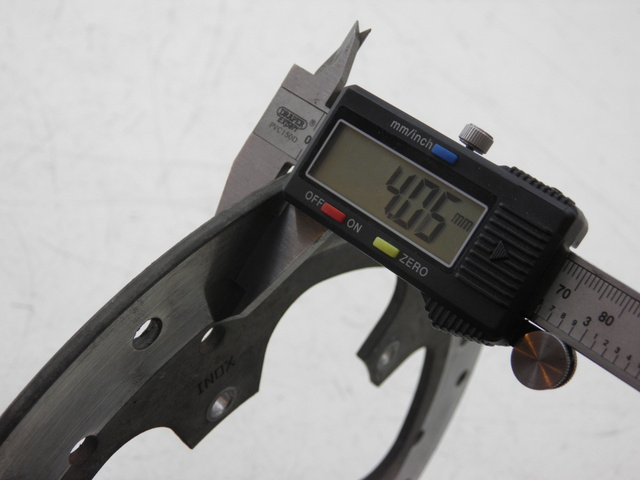 photo de REAR BRAKE DISC PIAGGIO BEVERLY 125 (1998 - 2005) - Zoom on usage condition