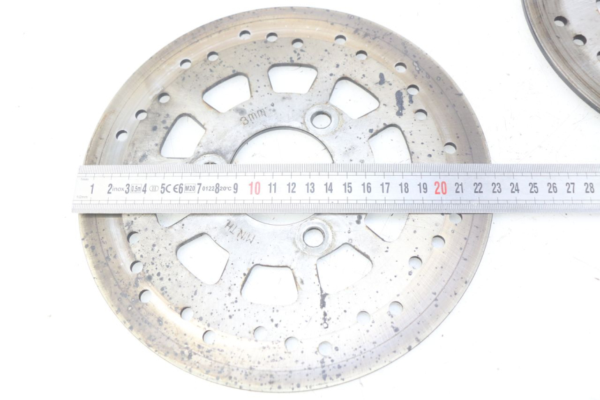 photo de REAR BRAKE DISC SPY RACING F3 350 (2015 - 2022) - Zoom on usage condition