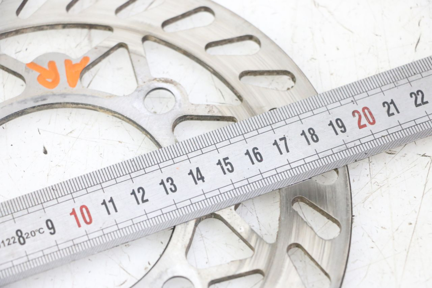 photo de REAR BRAKE DISC APOLLO RFZ 125 - Zoom on usage condition