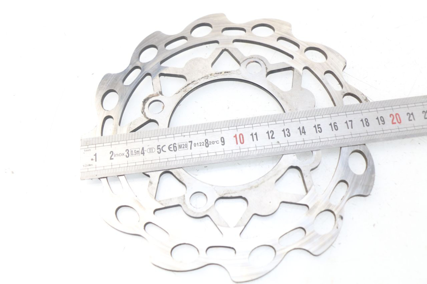 photo de REAR BRAKE DISC NITRO MOTORS STORM DIRTBIKE 110 - Zoom on usage condition