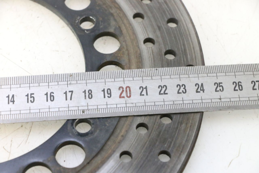 photo de REAR BRAKE DISC YAMAHA TDM ABS 900 (2002 - 2014) - Surface and material condition