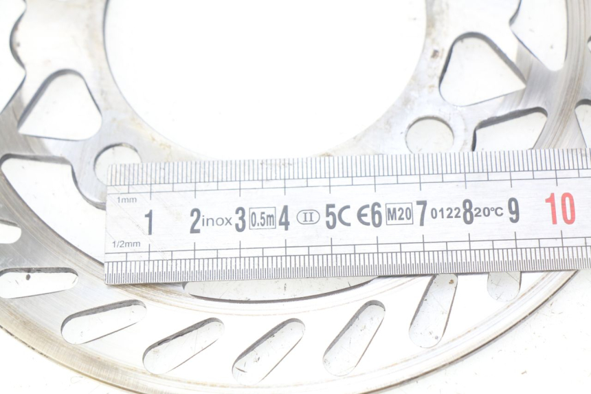 photo de REAR BRAKE DISC NITRO MOTORS THUNDER 125 - Zoom on usage condition