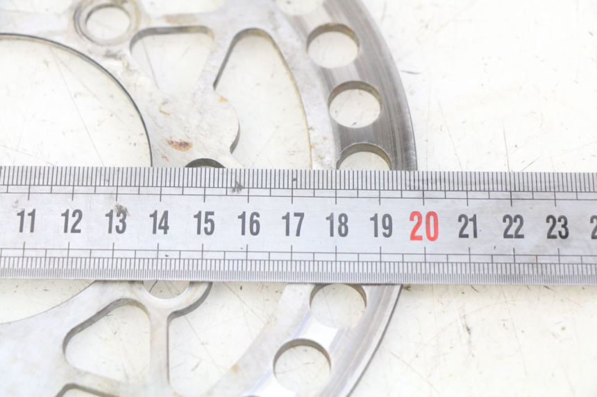 photo de FRONT BRAKE DISC ORION AGB37 CRF1 DIRT BIKE 125 (2013 - 2021) - Zoom on usage condition