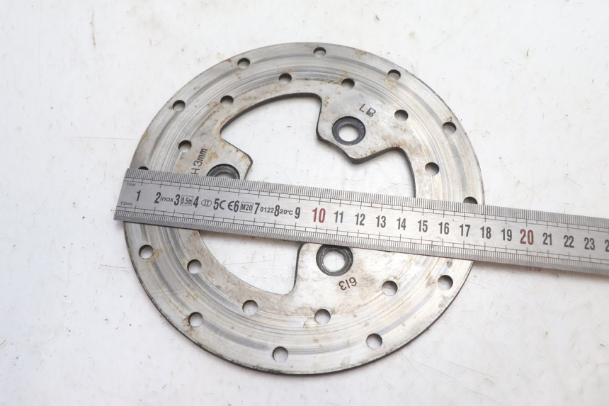 photo de FRONT BRAKE DISC KYMCO AGILITY 4T 50 (2005 - 2018) - Zoom on usage condition