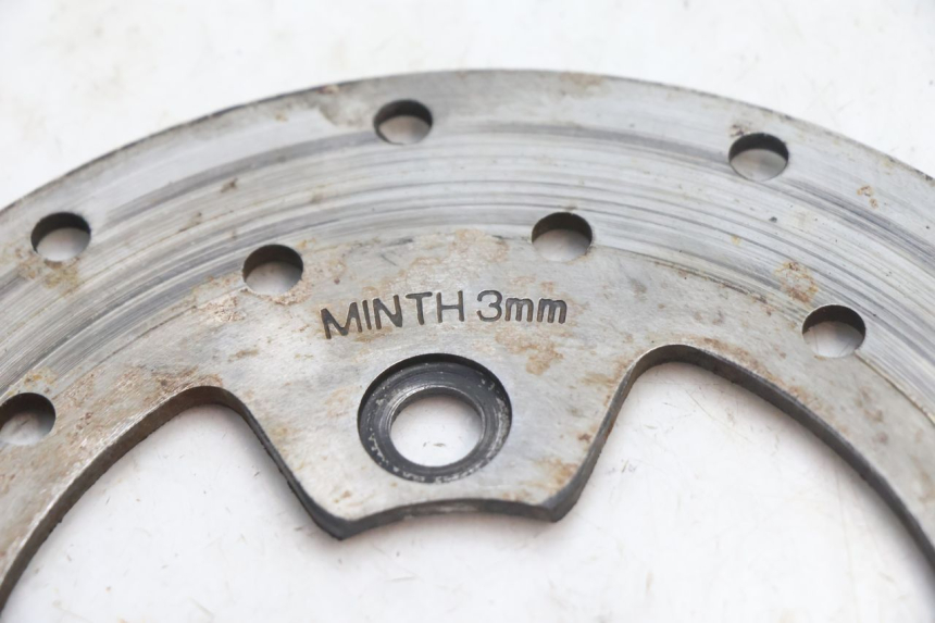 photo de FRONT BRAKE DISC KYMCO AGILITY 4T 50 (2005 - 2018) - Technical close-up