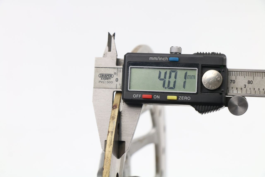 photo de FRONT BRAKE DISC BAOTIAN BT SPEEDROAD 125 (2008 - 2012) - Component detail