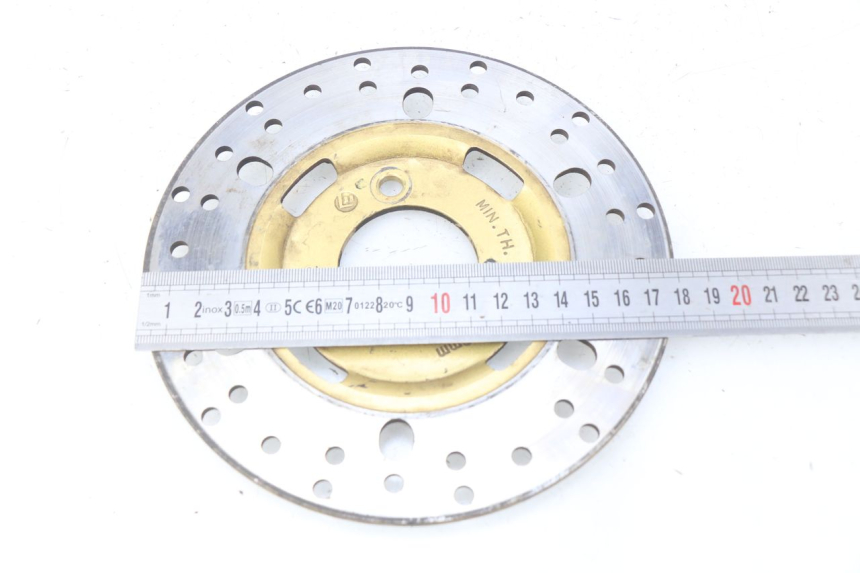 photo de FRONT BRAKE DISC SACHS FY125T FY T 125 (2007 - 2011) - Zoom on usage condition