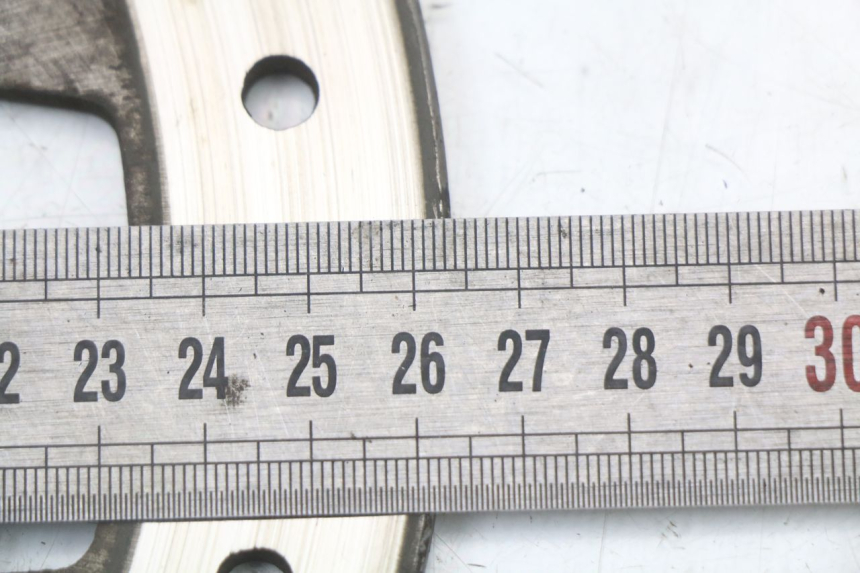 photo de FRONT BRAKE DISC PEUGEOT GEOPOLIS RS 125 (2007 - 2009) - Zoom on usage condition