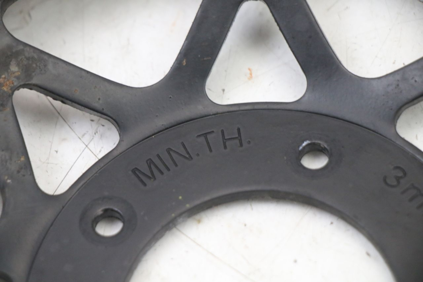 photo de FRONT BRAKE DISC KYMCO STRYKER OFF ROAD 125 (1999 - 2005) - Technical close-up