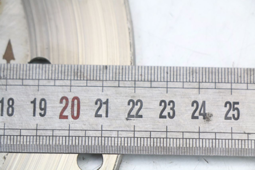 photo de FRONT BRAKE DISC PIAGGIO LIBERTY 4T 50 (2004 - 2008) - Zoom on usage condition