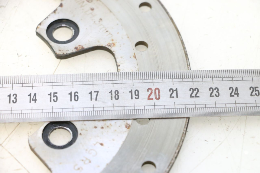photo de FRONT BRAKE DISC KYMCO LIKE 125 (2009 - 2016) - Zoom on usage condition