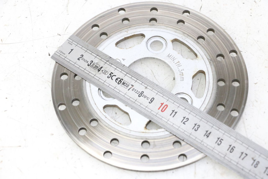 photo de FRONT BRAKE DISC JM MOTORS OLDIES GT 4T 50 (2018 - 2025) - Zoom on usage condition