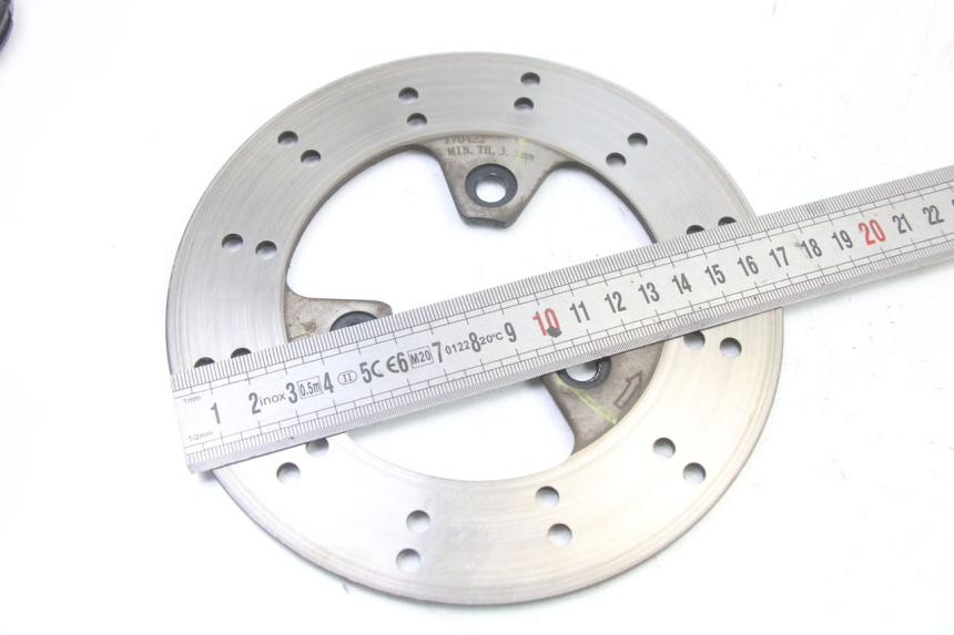 photo de FRONT BRAKE DISC PEUGEOT KISBEE 4T 50 (2010 - 2017) - Zoom on usage condition