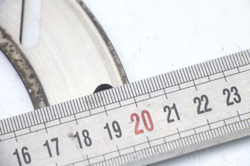 photo de FRONT BRAKE DISC PEUGEOT VIVACITY 125 (2010 - 2017) - Alternative perspective