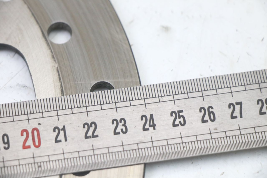 photo de FRONT BRAKE DISC PIAGGIO NRG POWER PUREJET 50 (2018 - 2021) - Alternative perspective