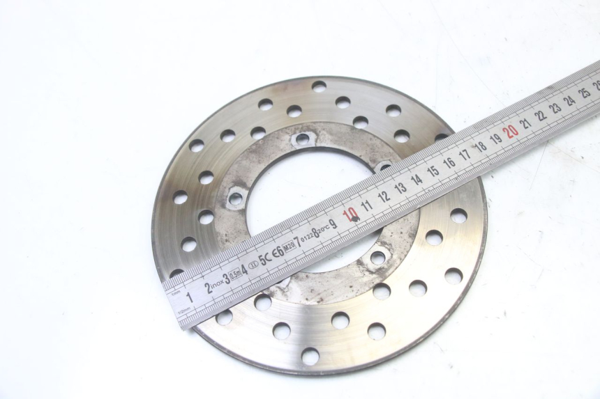 photo de FRONT BRAKE DISC PIAGGIO ZIP 4T 50 (2018 - 2020) - Zoom on usage condition
