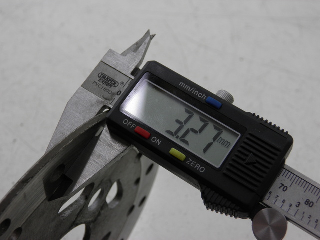 photo de FRONT BRAKE DISC QINGQI SPEEDY 50 (2005 - 2007) - Component detail