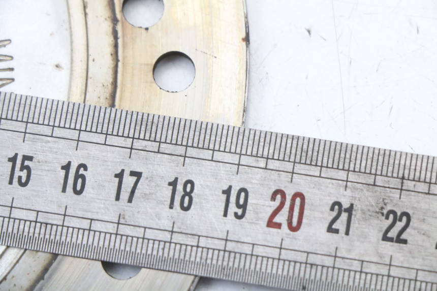 photo de FRONT BRAKE DISC EUROCKA R8 4T 50 (2013 - 2022) - Zoom on usage condition