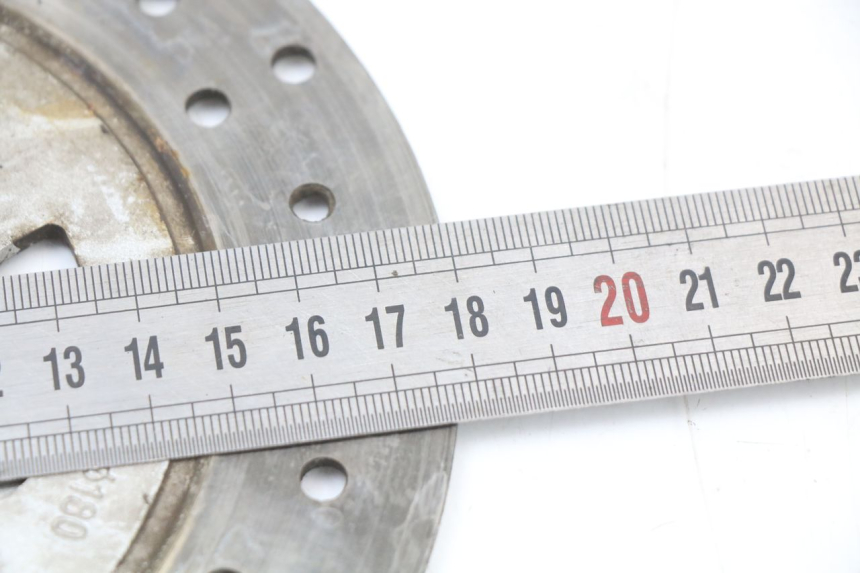 photo de FRONT BRAKE DISC JM MOTORS SANTANA 50 (2014 - 2023) - Zoom on usage condition