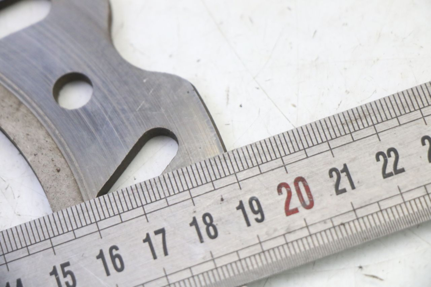 photo de FRONT BRAKE DISC PEUGEOT STREETZONE I NAKED 2T 50 (2018 - 2020) - Alternative perspective