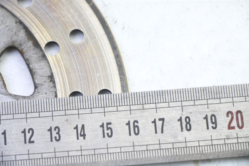 photo de FRONT BRAKE DISC PEUGEOT V-CLIC VCLIC 50 (2007 - 2013) - Alternative perspective